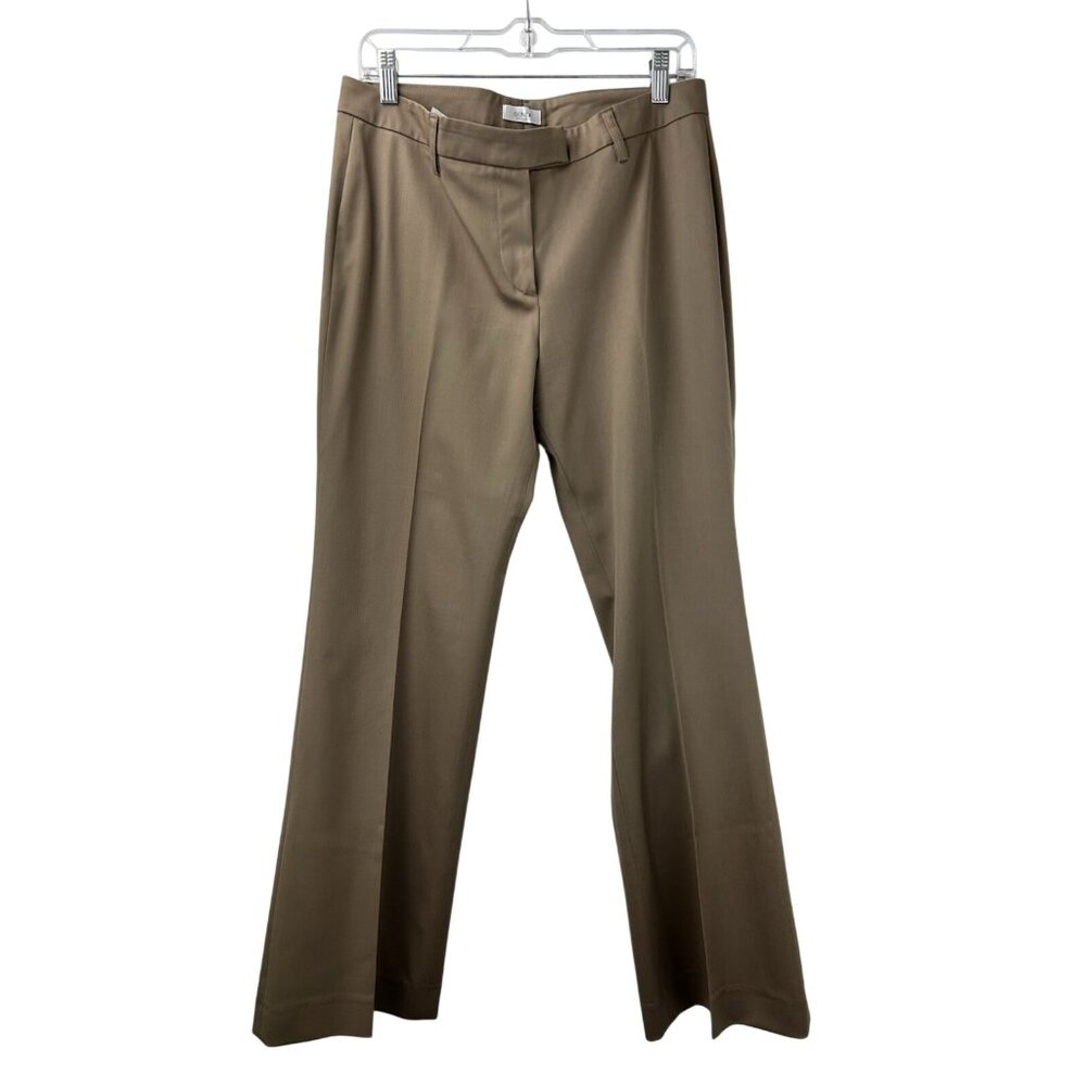 Gunex Italy Dress Slacks Pants Size 8 Office Business Virgin Wool Blend Wide Leg - Picture 8 of 16